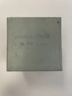 Mamiya-Sekor 90mm F3.5 Seikosha-S Camera Lens No. 80610 - Image 1 of 4