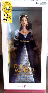 Princess of the Renaissance Barbie Dolls the World Mattel G5860 2004 Pink Label - Picture 1 of 13