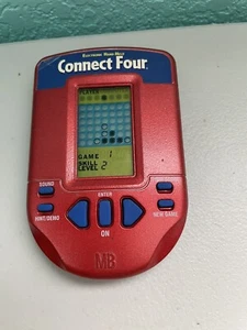 Juego electrónico vintage Connect cuatro manos 2002 (probado y funcionando) Hasbro - Imagen 1 de 3