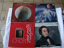 Rubinstein joue Chopin -  Hosrt : planetes - 19 Hymnes Nationaux  - 4 LP