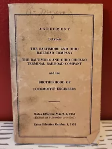 Accordo compagnia ferroviaria Baltimora e Ohio con ingegneri locomotive della fratellanza - Foto 1 di 9