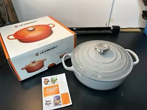 Le Creuset ® Signature 3.5-Qt. Mist Grey Signature Sauteuse Oven New - Picture 1 of 8