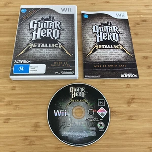 Guitar Hero: Metallica | Wii Game (Plays On Wii U) | Aussie Seller | Free Post - Picture 1 of 4
