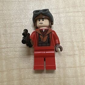 Naboo Fighter Pilot Red 7877 9674 Star Wars LEGO® Minifigure Figure