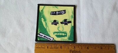 Parche de hierro de 2,75 pulgadas Sex Pistols Pretty Vacant Sub-Mission Foto 1 de 4