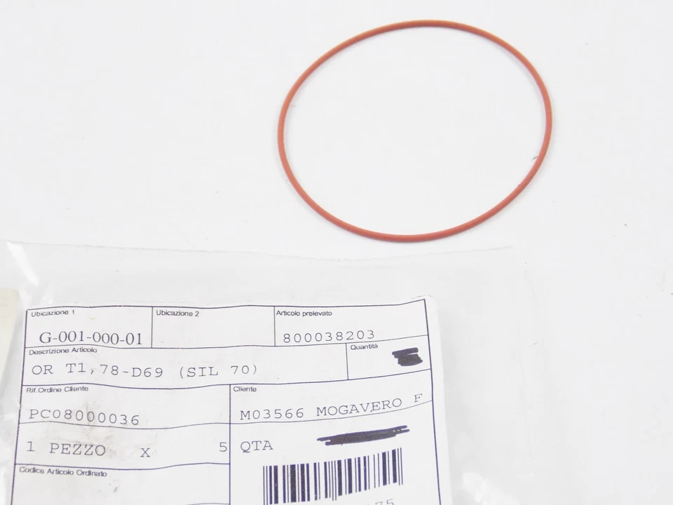 ПРОКЛАДКА УПЛОТНИТЕЛЬНОГО КОЛЬЦА ГОЛОВКИ БЛОКА ЦИЛИНДРОВ CAGIVA 1988 CRUISER 125 1994-99 MITO EV 800038203 - Изображение 1 из 1