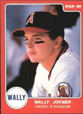 1986 Star Joyner Red #NNO Wally Joyner Angels  C18105 