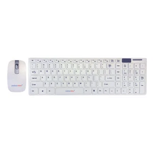 WIRELESS KEYBOARD 2.4Hhz & MOUSE FOR KODI Android TV Box 4.4.2 Quad Core XBMC - Picture 1 of 4