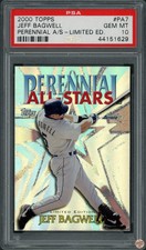 2000 TOPPS PERENNIAL A/S LIMITED ED. JEFF BAGWELL #PA7 PSA 10 POP 1 (629)