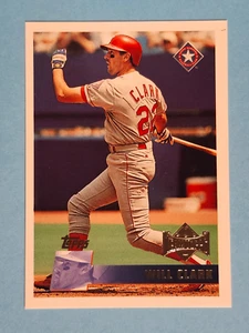 1996 Topps TEAM TOPPS Walmart Will Clark Texas Rangers #299 ⚾ - Picture 1 of 2