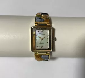 Vintage Nature Brand Quartz Watch for Women with Colorful Crystals WORKING!🆓🚢 - Picture 1 of 11