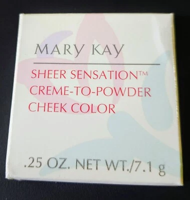 Mary Kay Sheer Sensation Creme-to-Powder Cheek Color Talk of the Town Toffee.NEW - Image 1 of 4