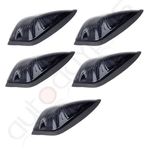 5x Cab Marker Roof Clearance Lights Smoke + Base For GMC/Chevy C1500-3500 Truck - Picture 1 of 5