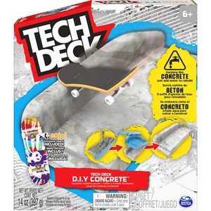 Spin Master Tech Deck - Concrete Fingerboard-Rampe zum Selberbauen - Bild 1 von 8