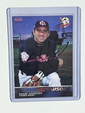 2002 Choice Pawtucket Red Sox Signed #03 Shane Andrews