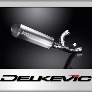 Ducati Supersport 939 2017-19 Slip On 13.5" X-Oval Titanium Exhaust Muffler Kit - Picture 1 of 5