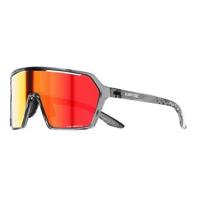 KAPVOE Polarized Sunglasses UV400 Riding Running Baseball Eyewear Sports Glasses - Image 1 of 4