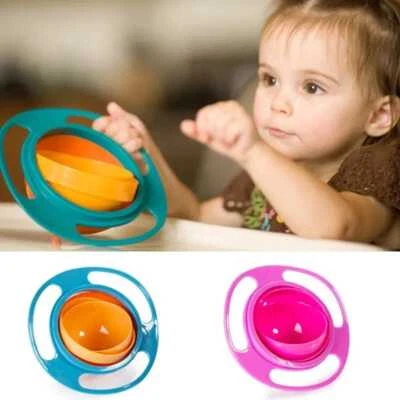 Babyschale Babyschüssel 360° drehbar auslaufsicher Gyro-Schüssel Für Kleinkinder - Bild 1 von 4