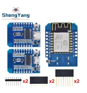 3x D1 ESP8266 Mini WLAN Board Mikrokontroller Wifi Modul Wemos Nodemcu Arduino - Bild 1 von 6