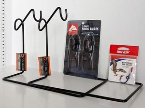 2 Celsius Wire Fishing Rod Holders, 2 Frog Lures, 1 Hat Hook/Tie Clasp - Picture 1 of 6
