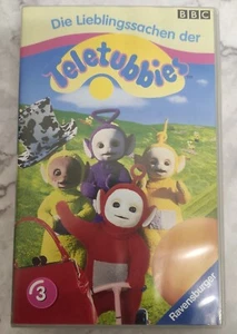 Die Lieblingssachen der Teletubbies,  Ravensburger  VHS-Kassette - Bild 1 von 3
