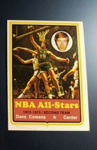 1973-74 Topps Dave Cowens Card # 40 near mint-mint (see scan)