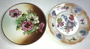 Vintage Floral BT Company Plates Set Of 2 - Picture 1 of 7