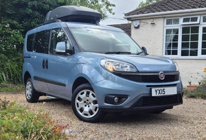 2015 Fiat Doblo Microcamper - New Conversion/ULEZ Compliant/Rock&Roll Seating - Picture 1 of 22