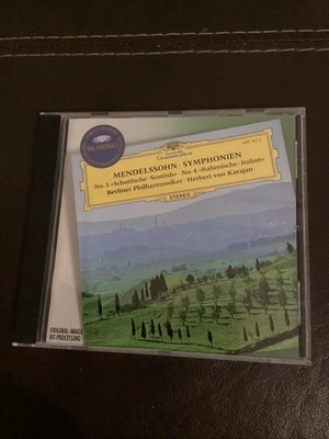 Mendelssohn - Symphonien Nos. 3, Scottische & 4, Italienische (CD 1997) Remaster - Image 1 of 4