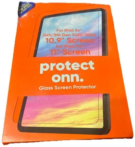 protect onn glass screen protector for iPad Pro 11" - Picture 1 of 1