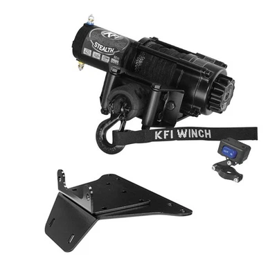 2500 lb KFI Assualt Winch Combo Kit (M3) For 2003-2006 Polaris Trail Blazer 250 Foto 1 de 4