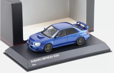 KYOSHO, SUBARU Impreza S203 Blu metallizzato, 1/43,  KYO43115BL-B - Immagine 1 di 3