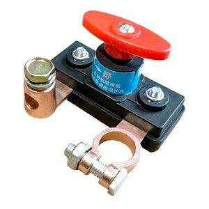 Knob Type 12V 24V Battery Disconnect Switch for Vehicle Power Conservation - Picture 1 of 8