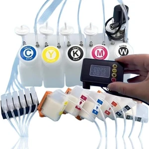 DTF CISS System XP-15000 250ml Auto Timer Stir Chipless Continuous Ink Supply - Picture 1 of 8