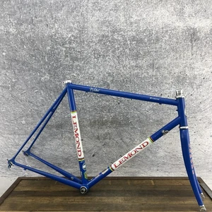 Vintage LeMond Zurich Rennrad Rahmen 58cm Reynolds 853 Stahl blau 700c 130mm - Bild 1 von 18