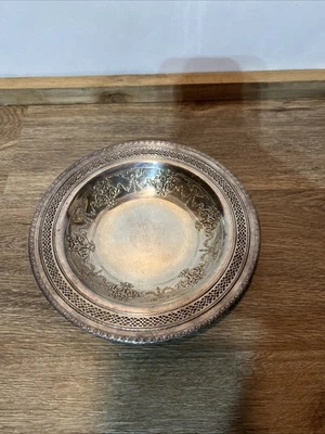 Placa de plata International Silver Company Nº148 hecha a mano Foto 1 de 4