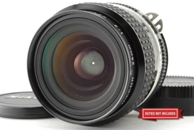 [Top MINT] NIKON Ai-s Ais NIKKOR 24mm F/2 SLR Wide Angle Lens F Mount From JAPAN - Image 1 of 4