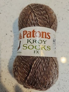 Patons Kroy Sock Yarn Wool Nylon Cowboy Colors - Picture 1 of 6