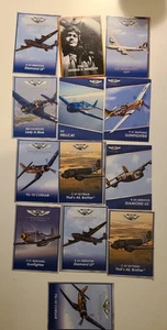 Set 14 Karten USA Air Force WWII Official Commemorative Mustang Corsair + mehr - Bild 1 von 5