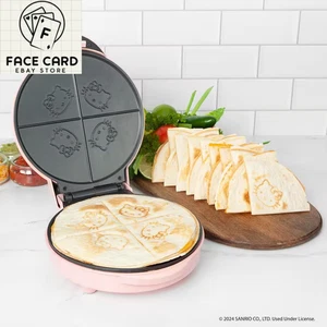 Hello Kitty 80 Sq. In. Pink Quesadilla Maker - Picture 1 of 12