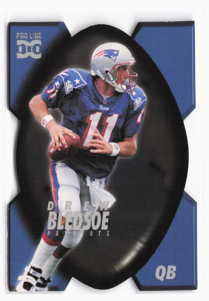 1998 Pro Line DC III Retail #1 Drew Bledsoe New England Patriots - Image 1 of 2