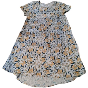 Lularoe Minnie Mouse Night Shirt Women's XXL (2XL) Gray Allover Print - Picture 1 of 4