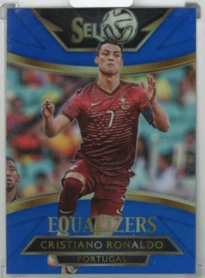 2015-16 PANINI Select Cristiano Ronaldo Equalizers Blue #15【146/299】 Portugal - Image 1 of 2