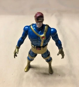 1994 Cyclops Marvel X-MEN Heavy Metal Figure Die Cast Toy Biz-Moveable Parts - Picture 1 of 20