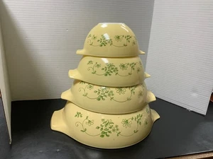 pyrex shenandoah 441 442 443 444 Nesting Set 4 Rührschüsseln - Bild 1 von 13