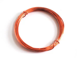 1x Copper Plated Wire 1.2mm x 3m. Hobby, Jewellery, Modelling. X8117 - Picture 1 of 1