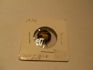 Landon Knox 1936 Vintage GOP Elephant Pin Back Button 3/4" - Picture 1 of 5