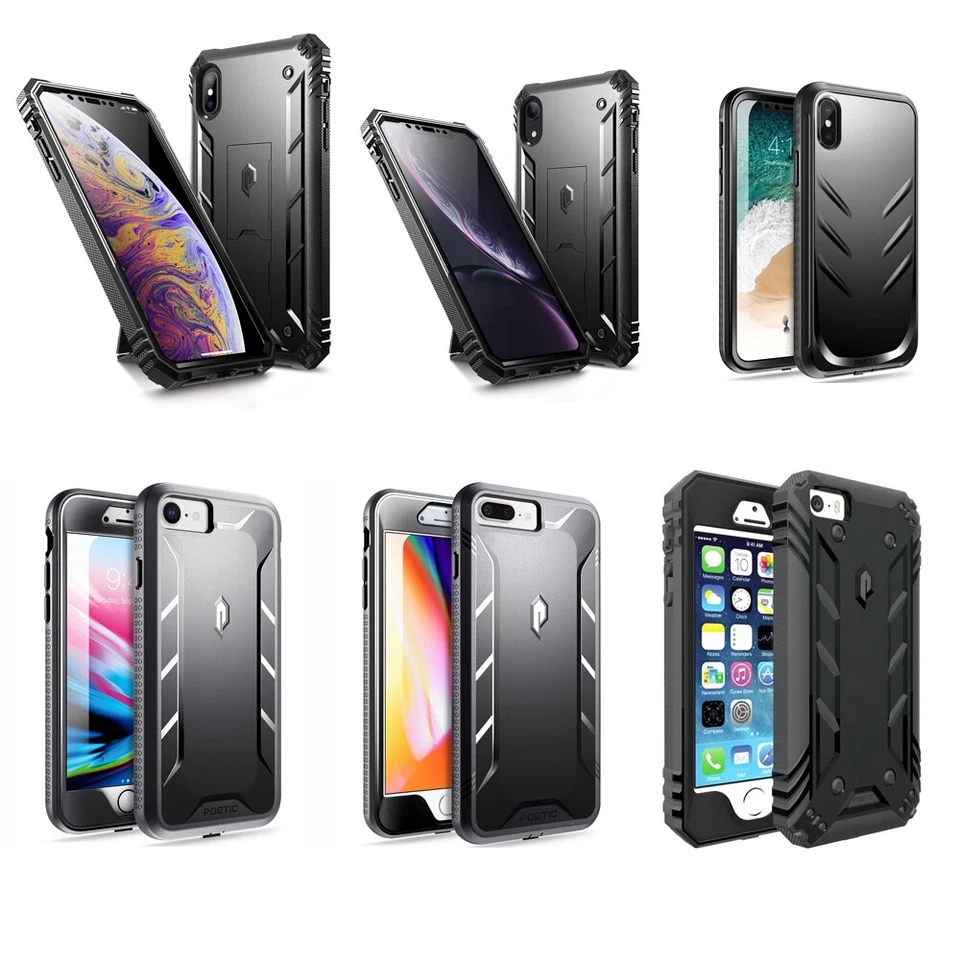 Прочный чехол с подставкой для iPhone 11 / 11 Pro / 17 Pro Max / iPhone Air - Изображение 1 из 4