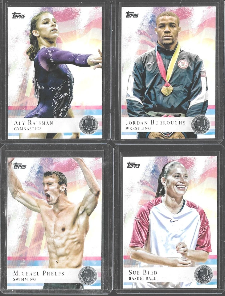 2012 TOPPS OLYMPIC ~ SILVER PARALLEL CARDS ~ FINISH YOUR SETS  U PICK EM 1000'S - Image 1 of 1