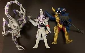MIGHTY MORPHIN POWER RANGERS EVIL SPACE ALIENS VILLIANS BUNDLE 3x MMPR - Picture 1 of 5